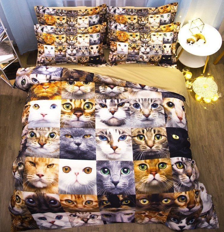 Cat Bedding Set