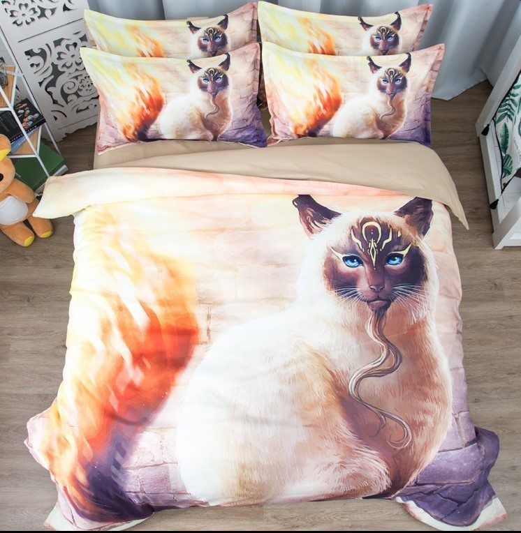 Cat Bedding Set