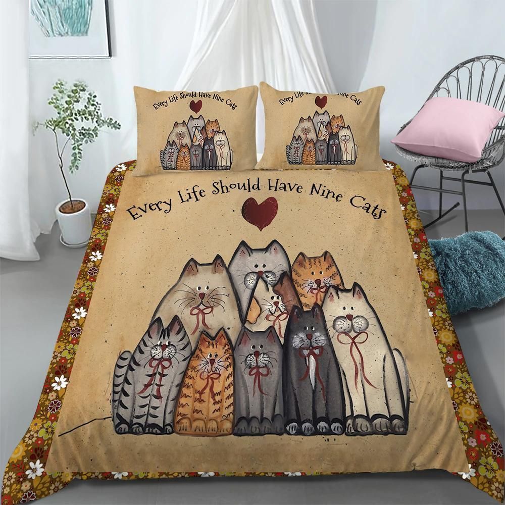 Cat Bedding Set