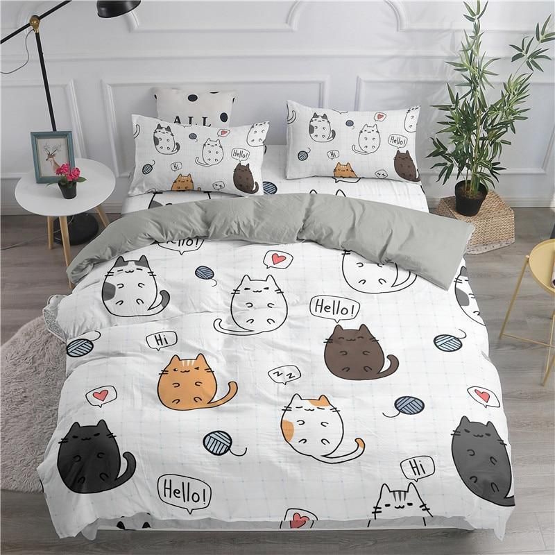 Cat Bedding Set
