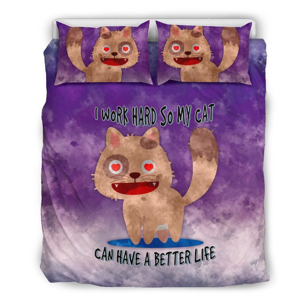 Cat Bedding Set