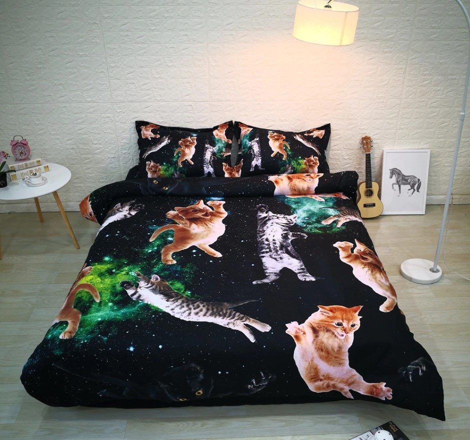 Cat Bedding Set