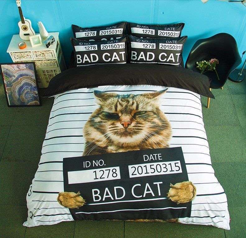 Cat Bedding Set