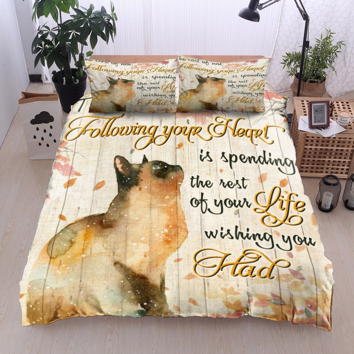 Cat Bedding Set