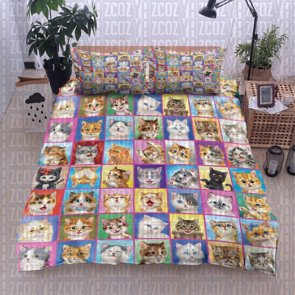Cat Bedding Set