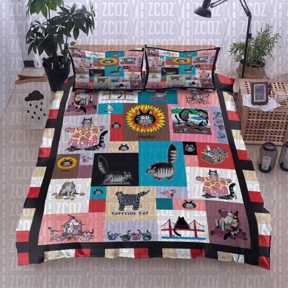 Cat Bedding Set