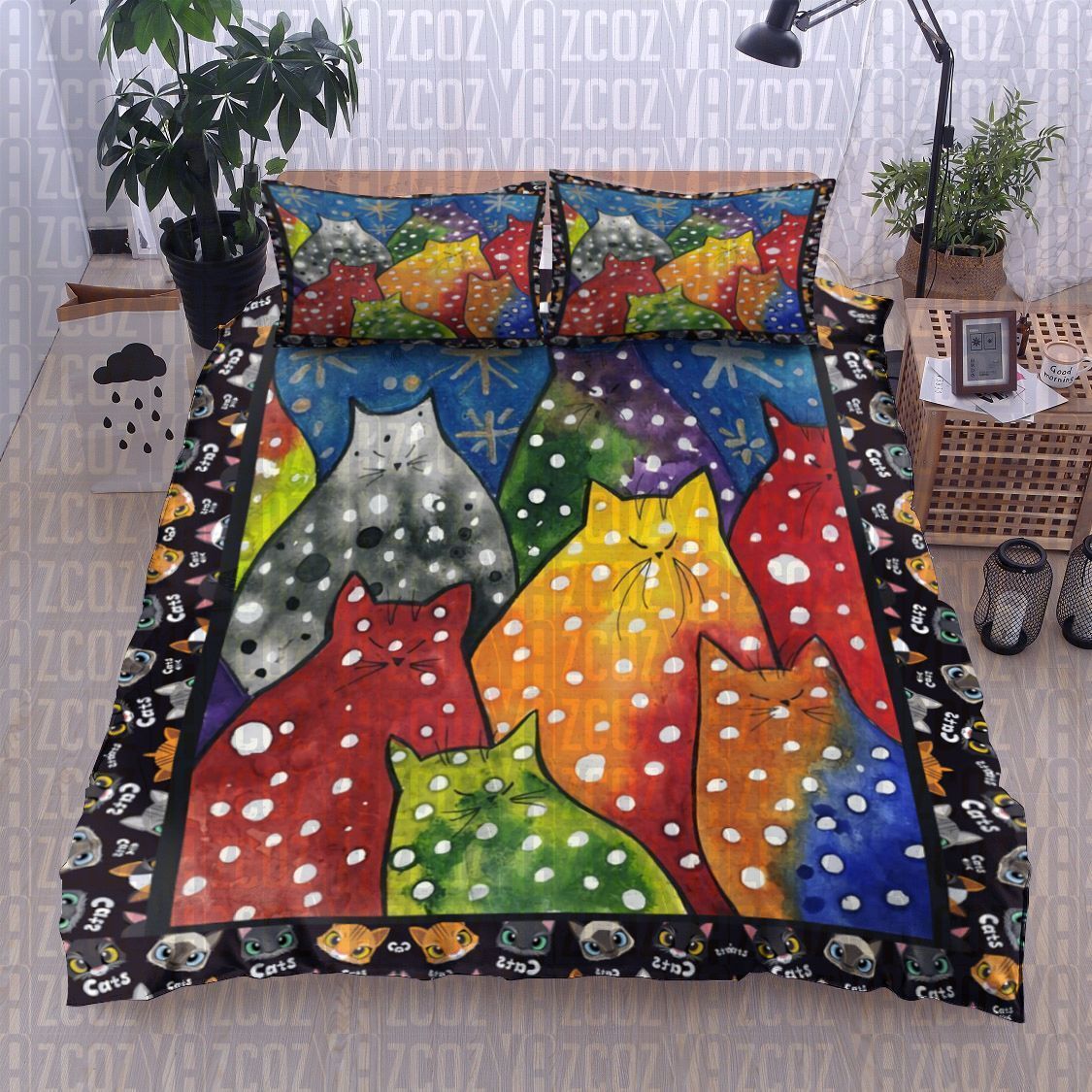Cat Bedding Set