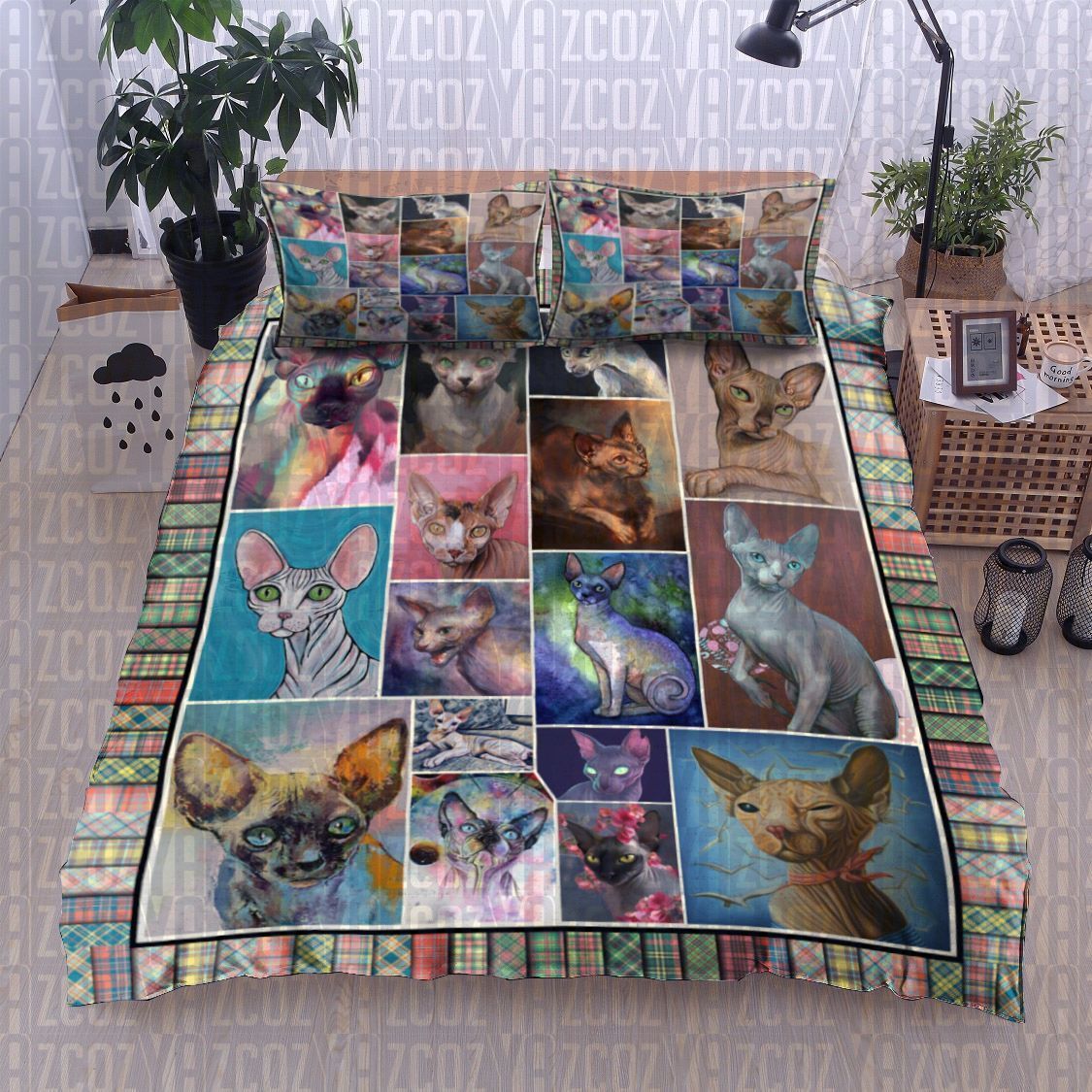 Cat Bedding Set