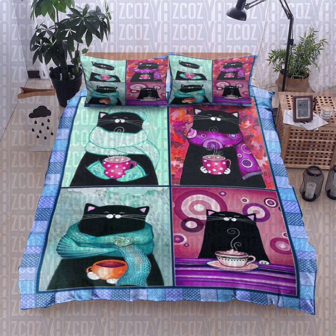 Cat Bedding Set