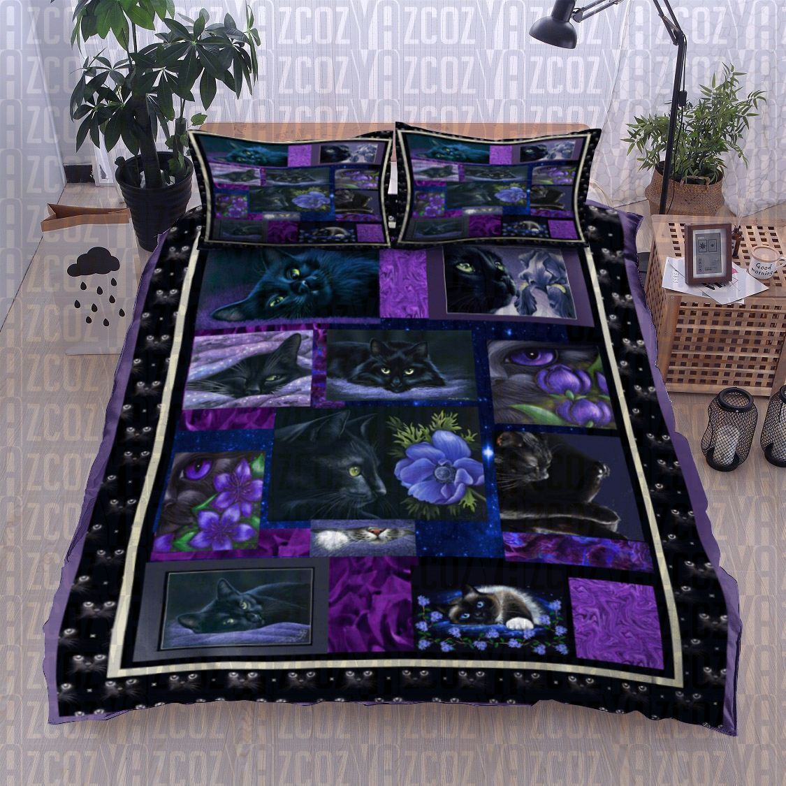 Cat Bedding Set