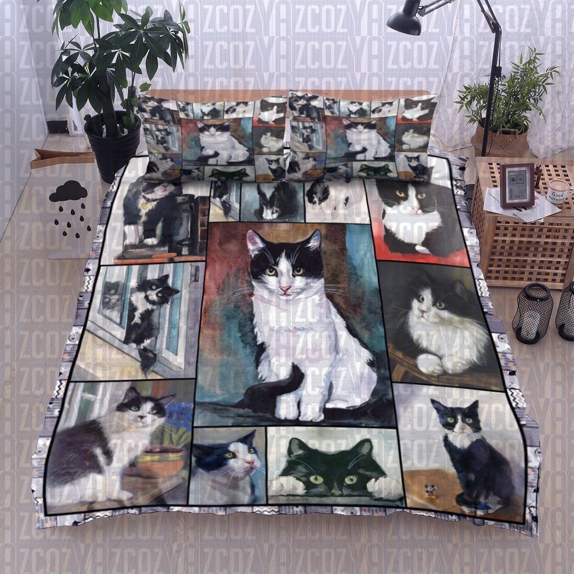 Cat Bedding Set