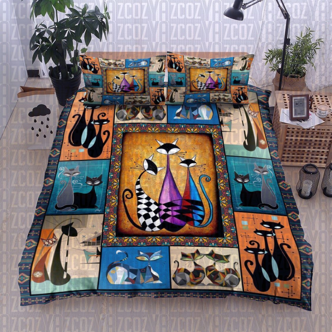 Cat Bedding Set