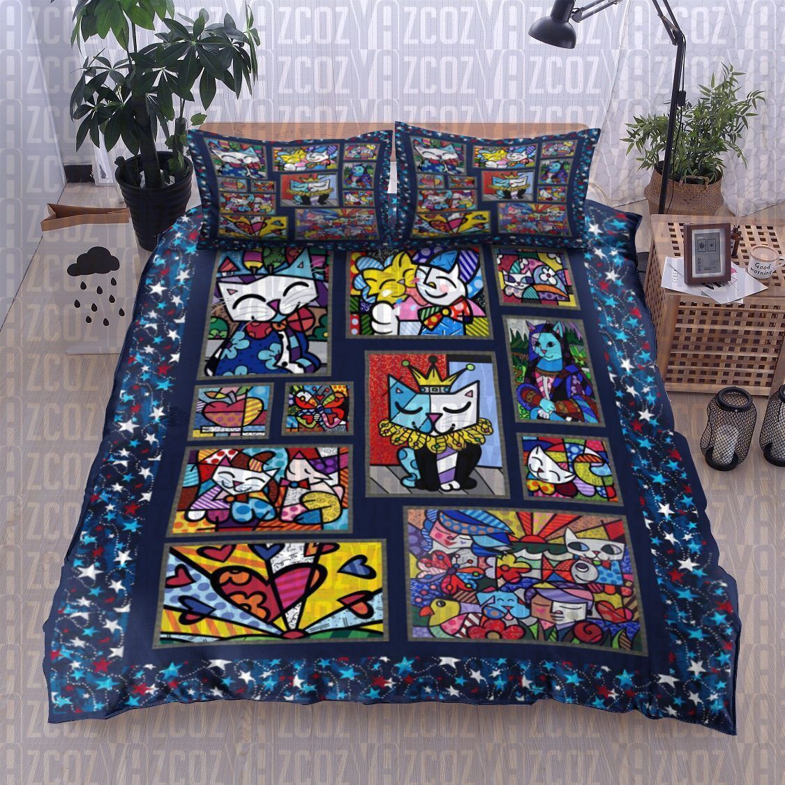 Cat Bedding Set