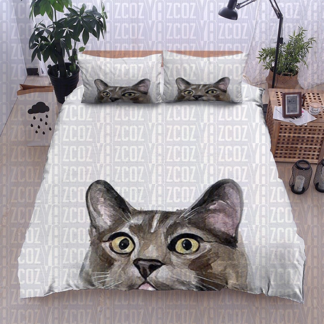 Cat Bedding Set