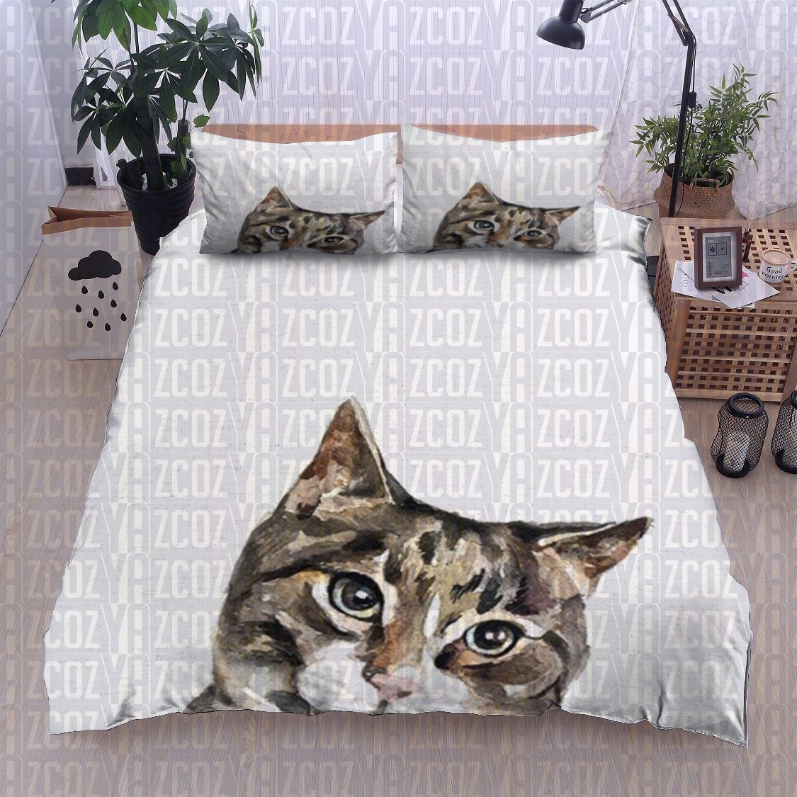 Cat Bedding Set