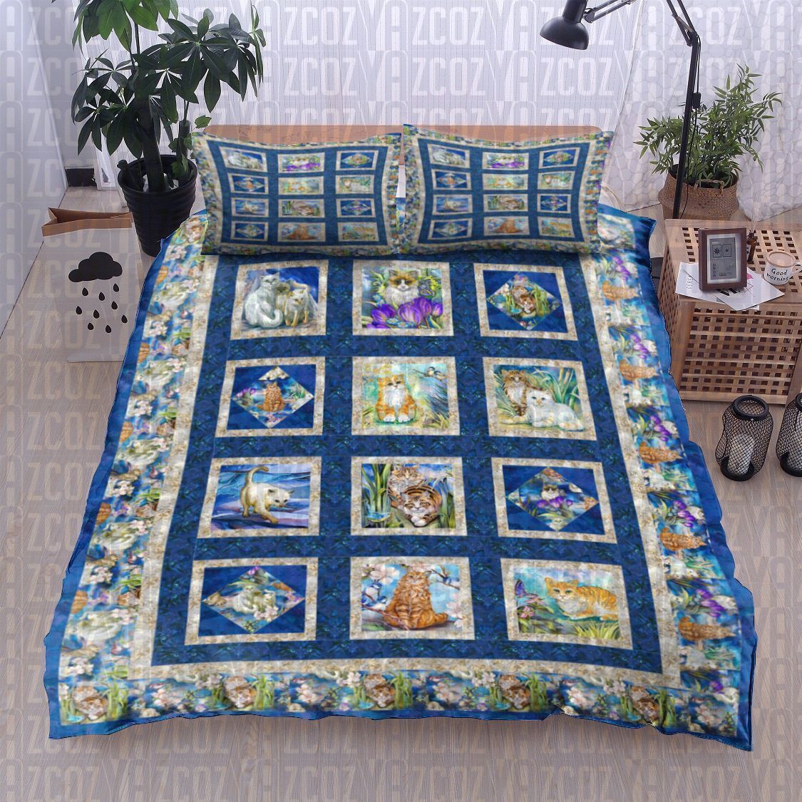 Cat Bedding Set