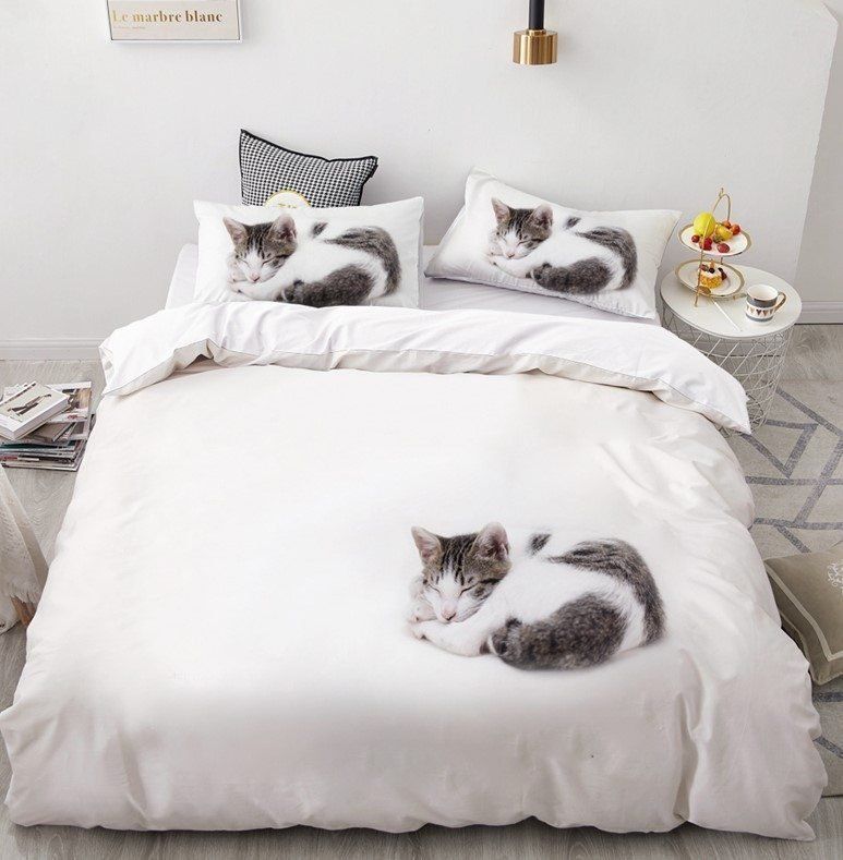 Cat Bedding Set