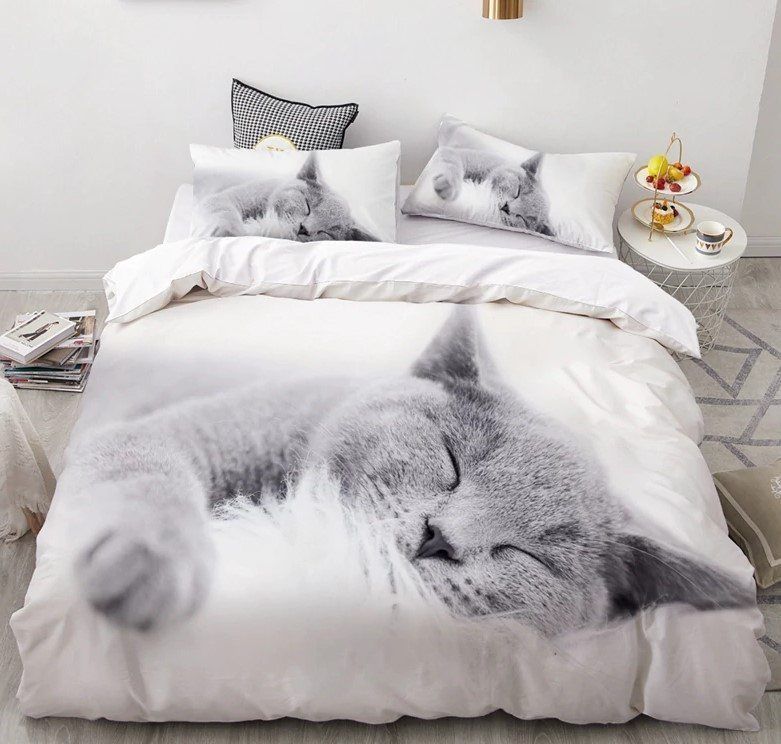 Cat Bedding Set