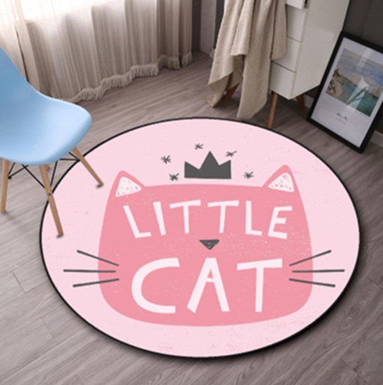 Cat Round Carpet