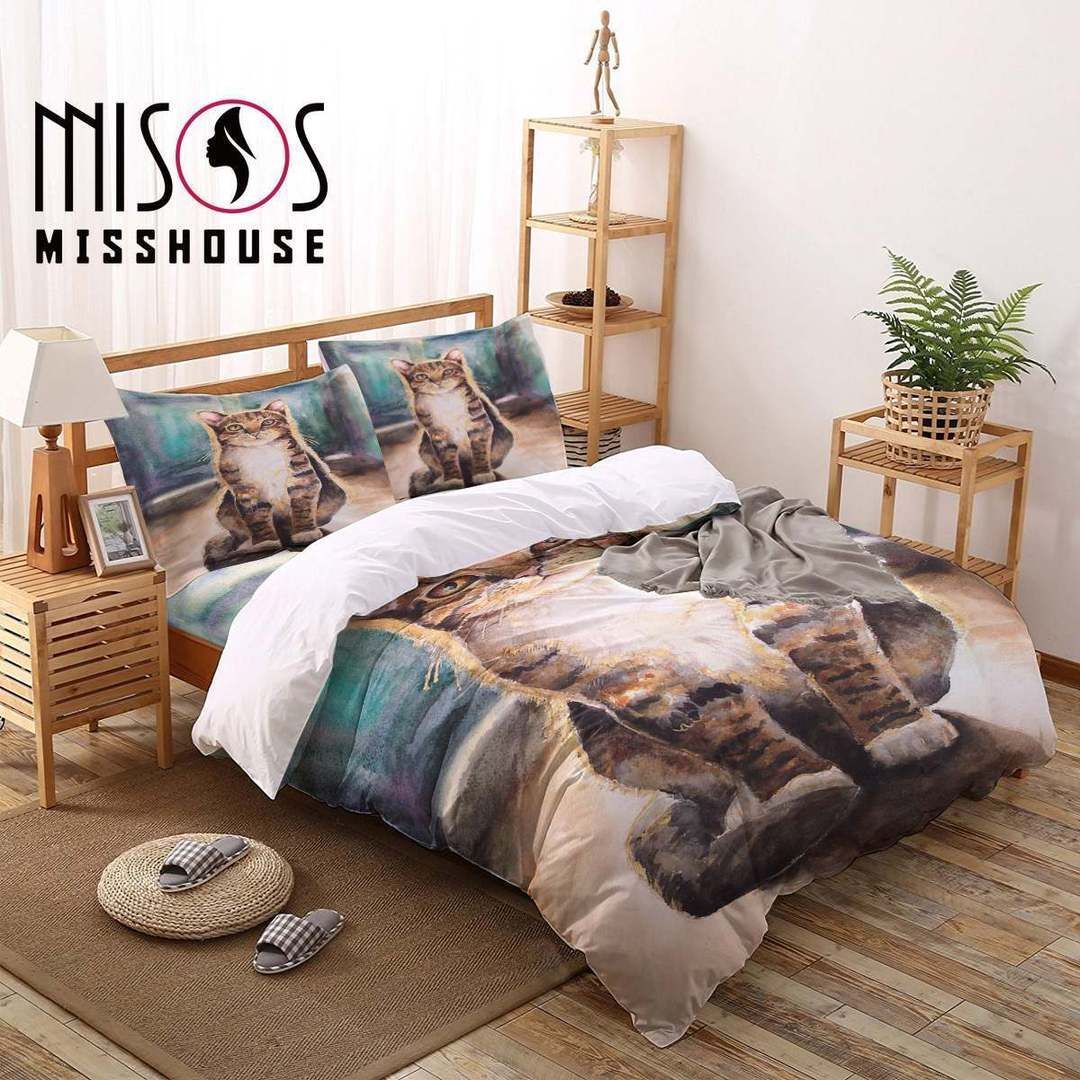 Cat Bedding Set