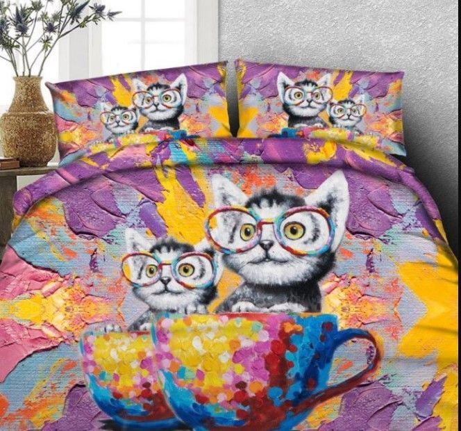 Cat Bedding Set