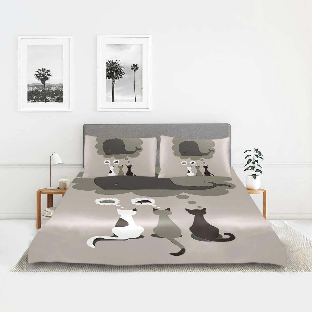 Cat Bedding Set