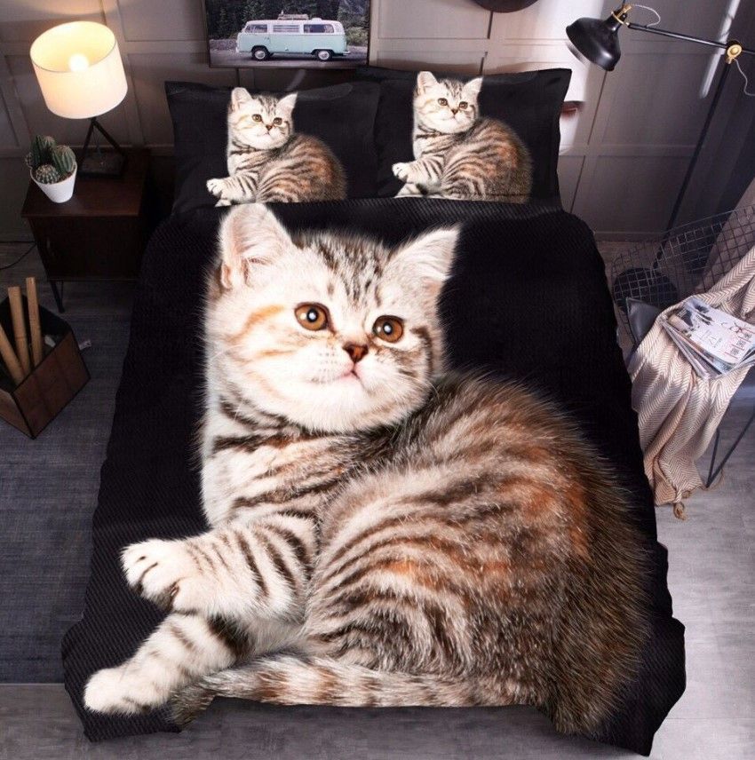 Cat Bedding Set