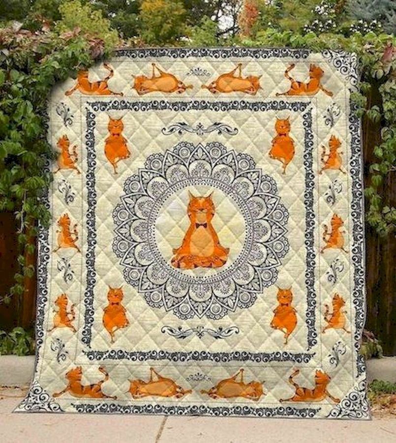 Cat CLD180714 Quilt Blanket