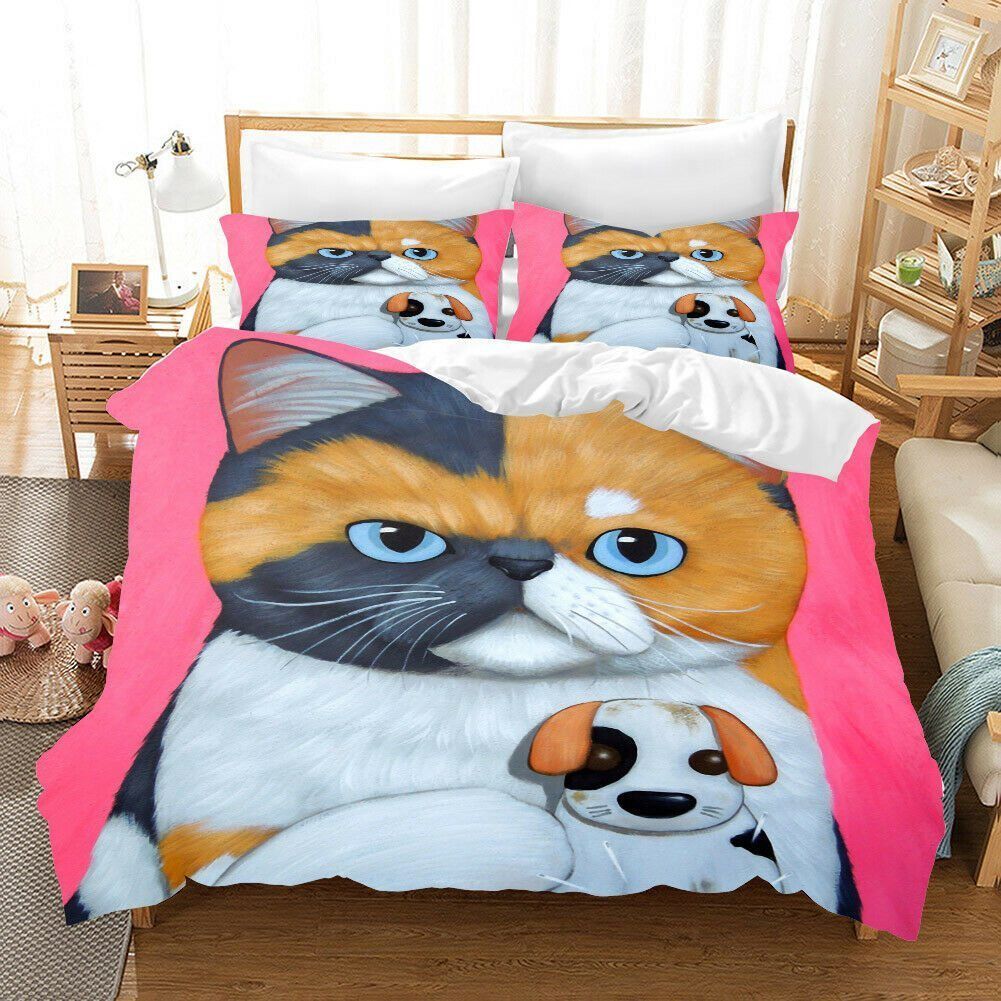 Cat Bedding Set
