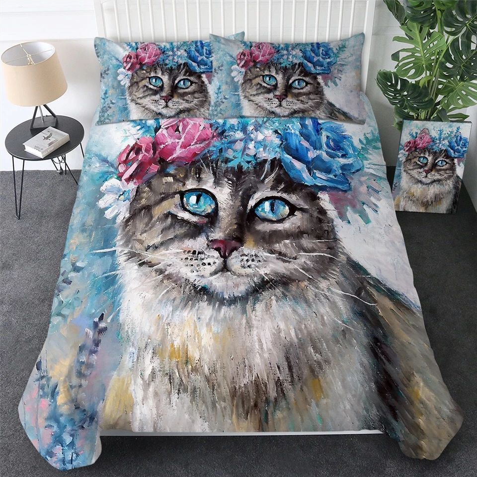 Cat Bedding Set