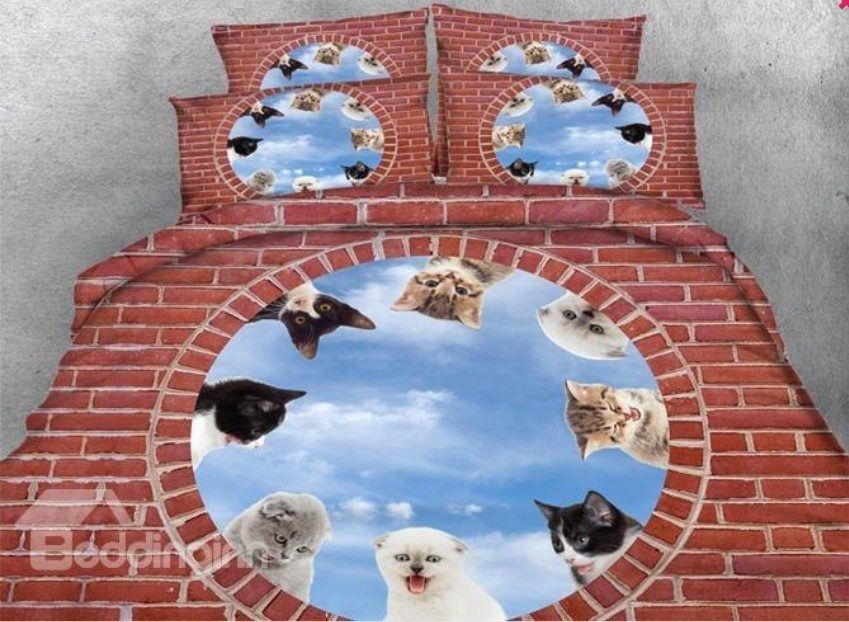 Cat Bedding Set