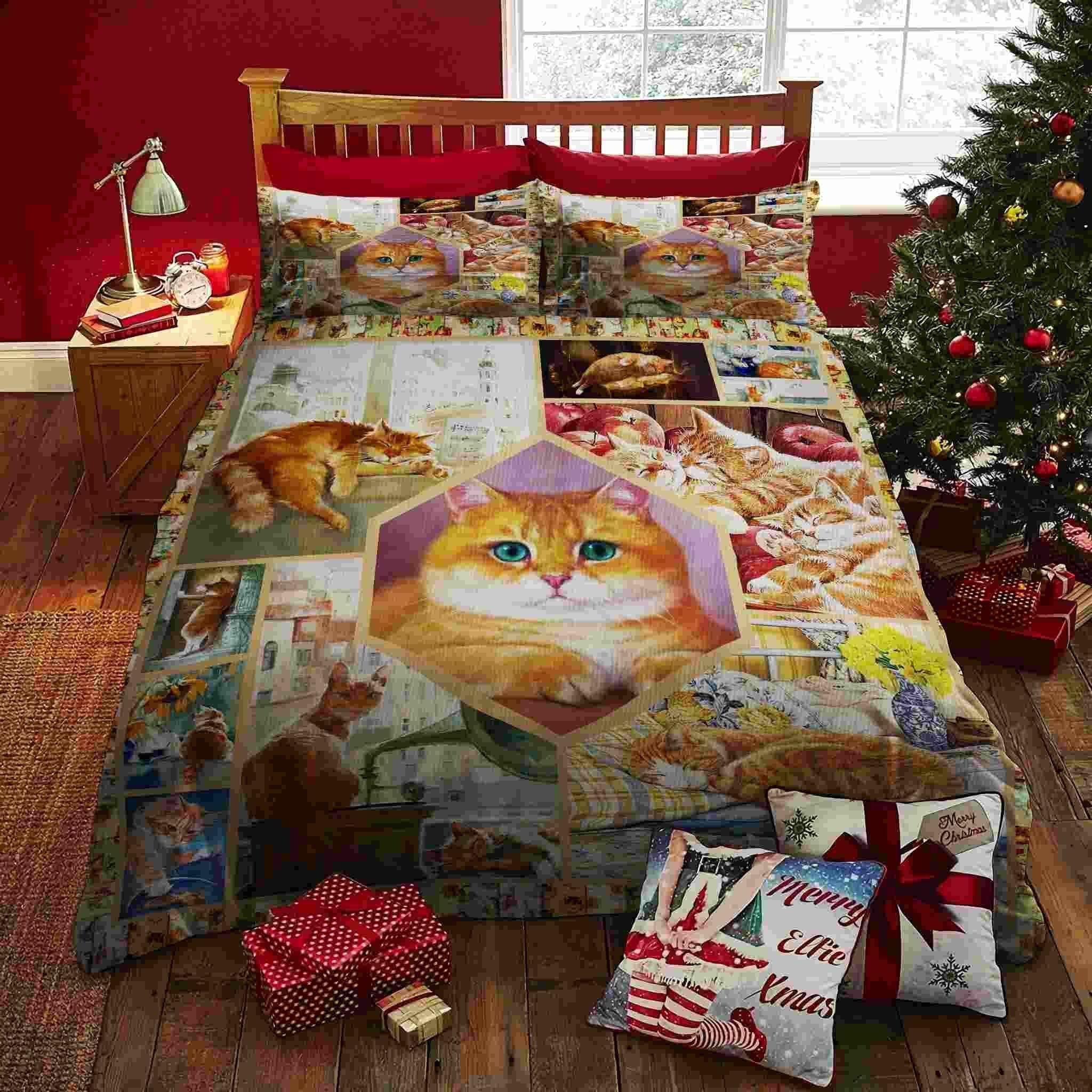 Cat Bedding Set