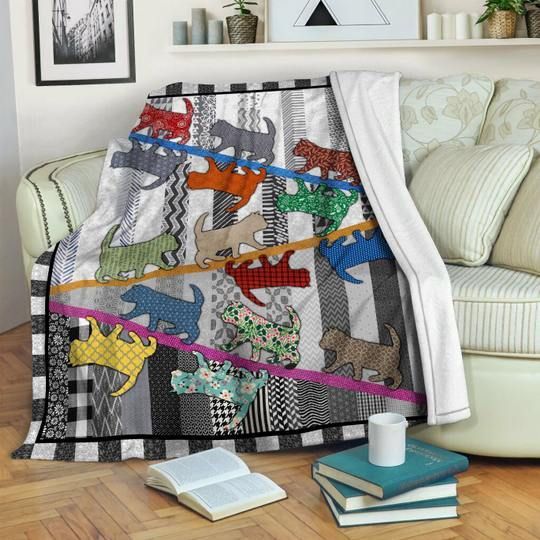 Cat Sherpa Fleece Blanket