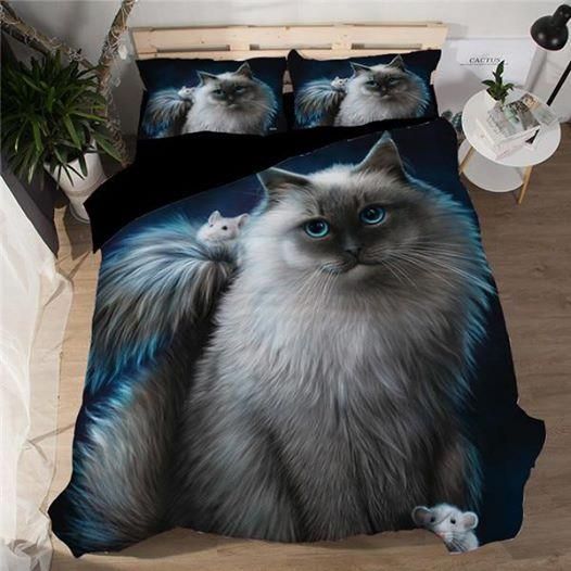 Cat Bedding Set