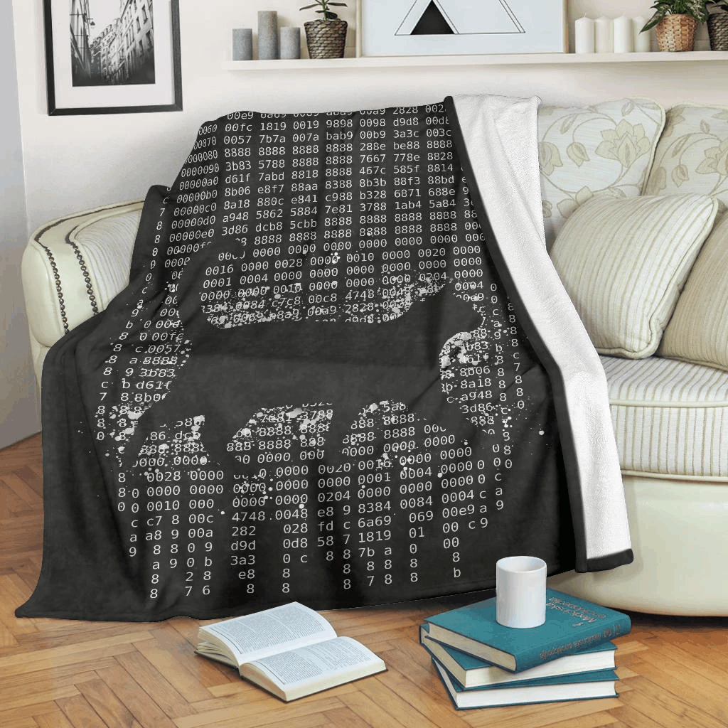 Cat Sherpa Fleece Blanket