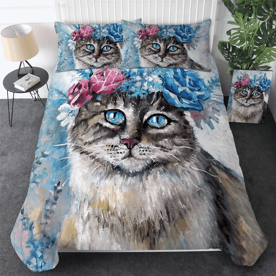 Cat Bedding Set