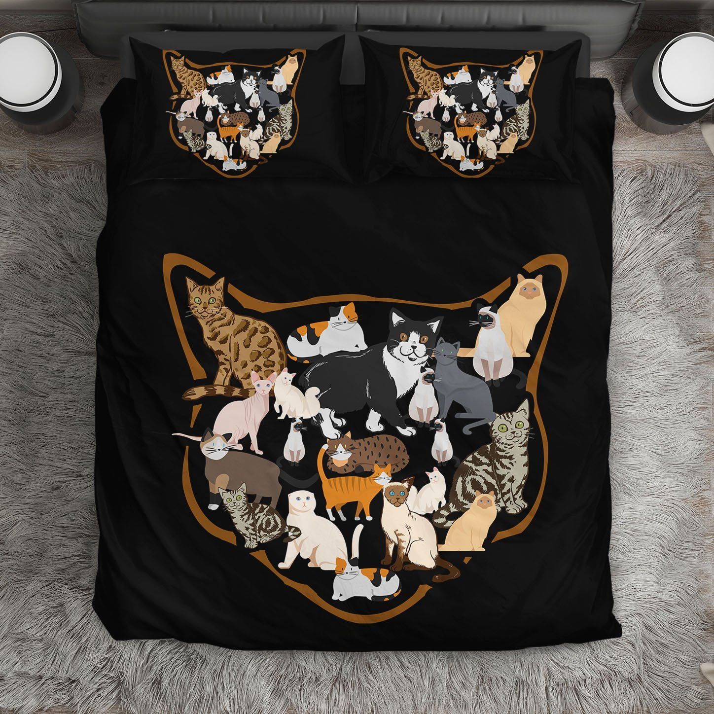 Cat Bedding Set