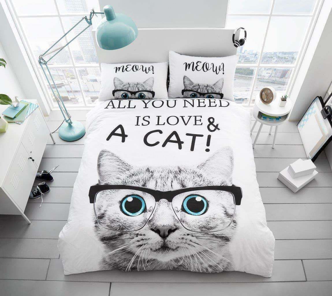 Cat Bedding Set