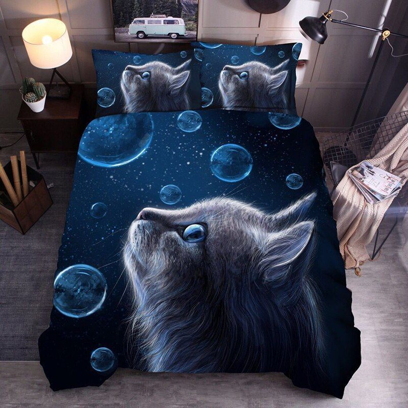 Cat Bedding Set