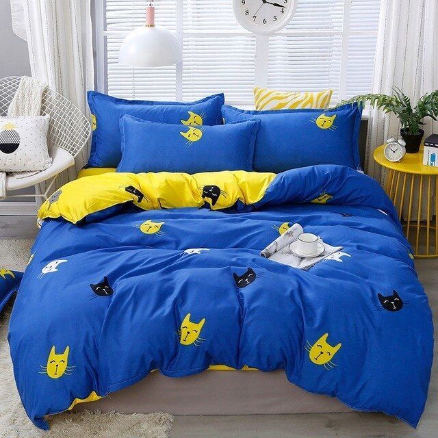 Cat Bedding Set