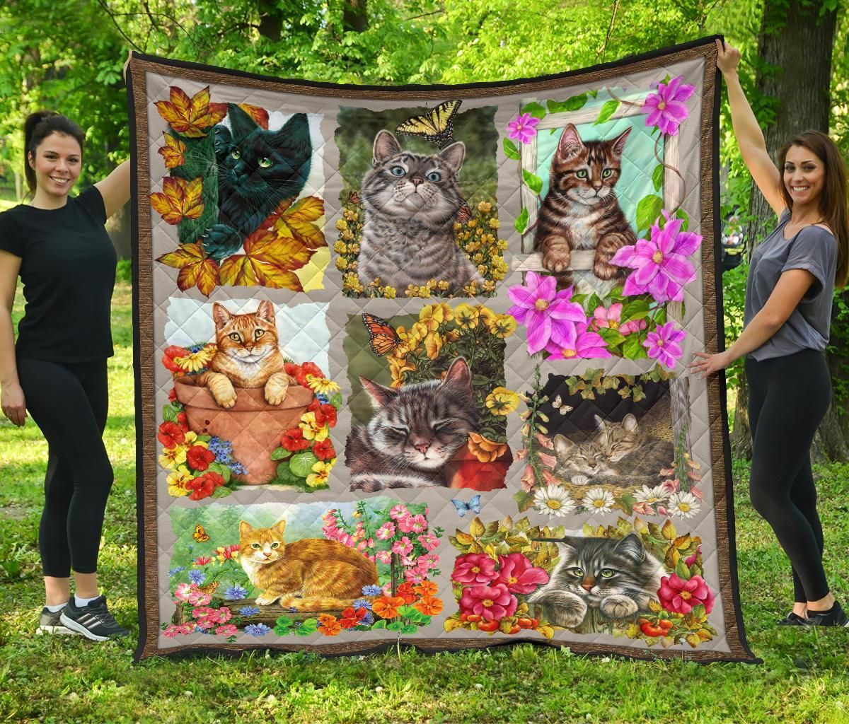 Cat CLY1101258 Quilt Blanket