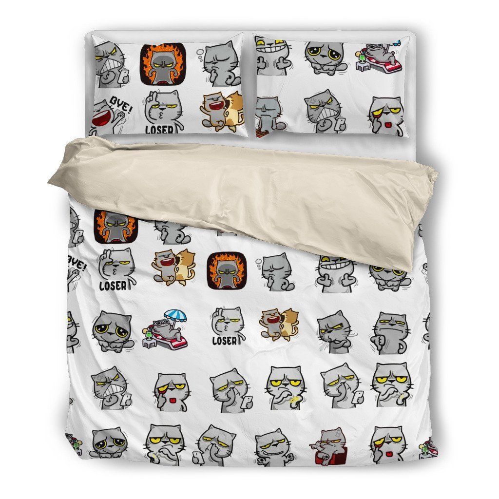Cat Cute Bedding Set