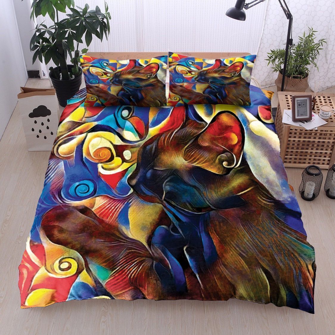 Cat Bedding Set