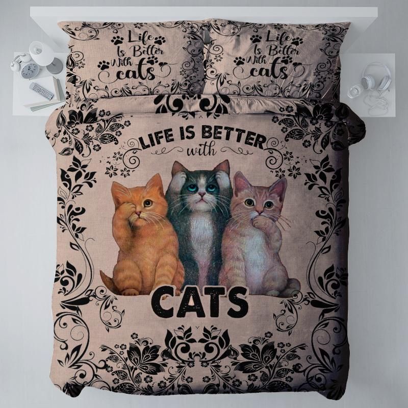 Cat Bedding Set