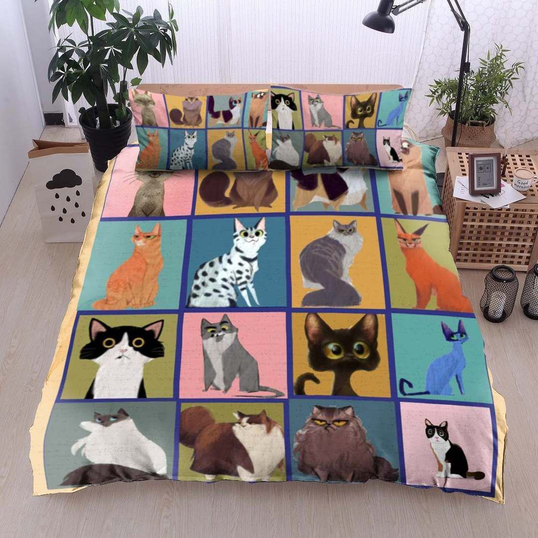 Cat Bedding Set