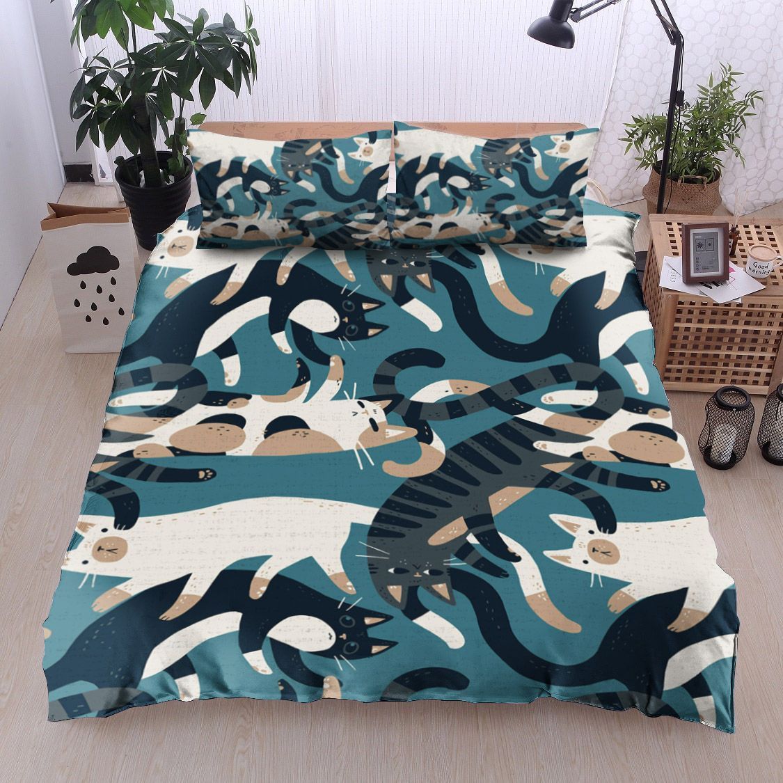 Cat Bedding Set