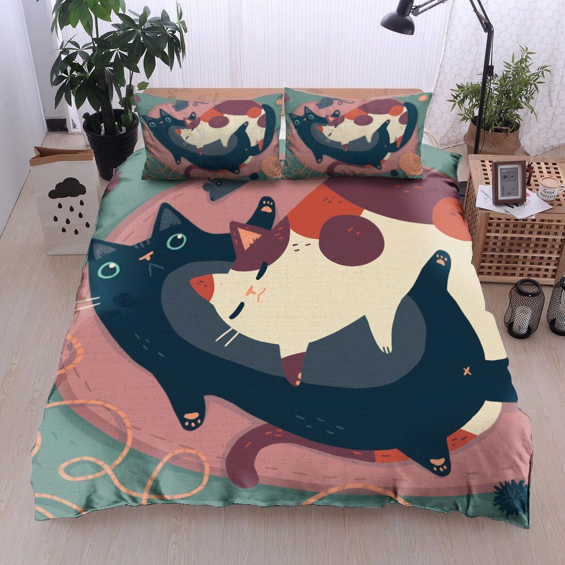 Cat Bedding Set