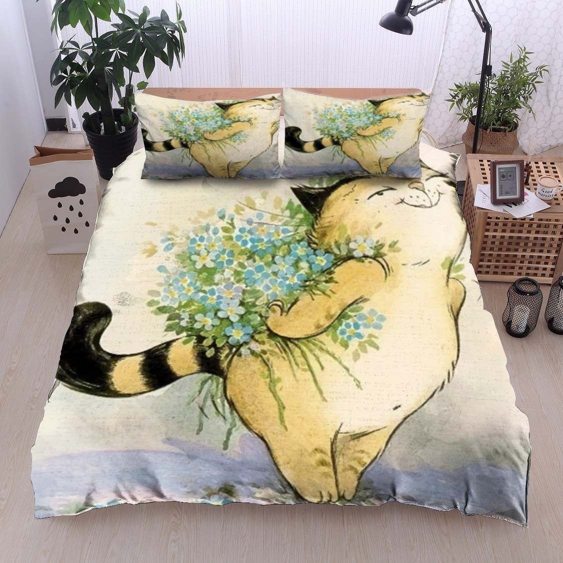 Cat Bedding Set
