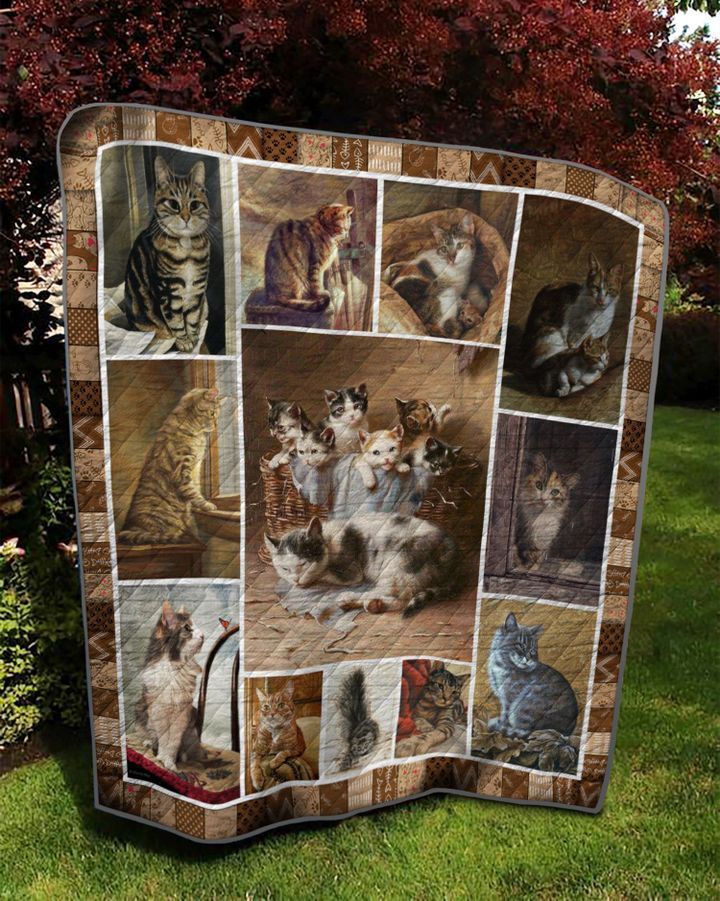 Cat DTC2410121 Quilt Blanket