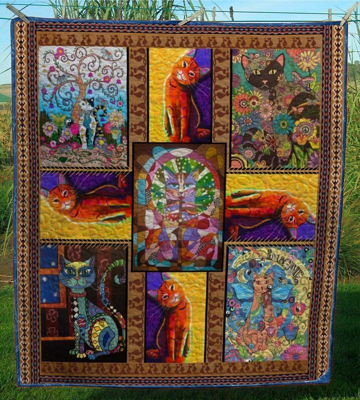 Cat DTC2410126 Quilt Blanket